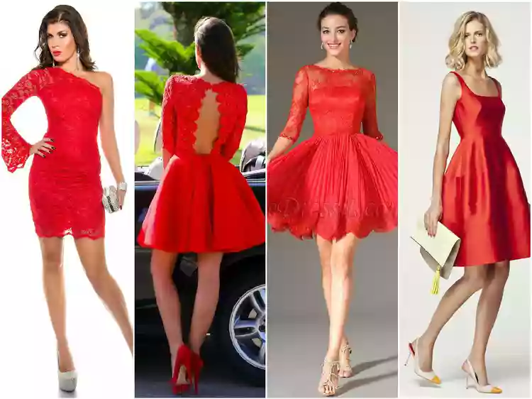 Combinar un vestido rojo!!!
